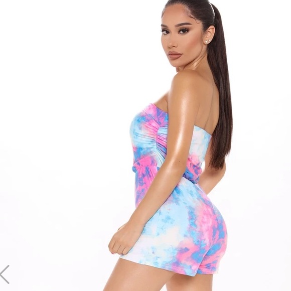 tie dye romper - Picture 2 of 2